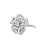 Diamond Flower Ring
