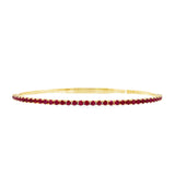 Dainty Ruby Flex Bangle