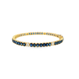 Blue Sapphire Bangle