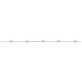 Lab Diamond By The Yard Bracelet- WG
