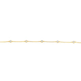 Lab Diamond By The Yard Bracelet- WG