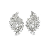 Leaf Diamond Earrings