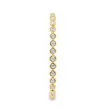 Graduated Round Bezel Bracelet