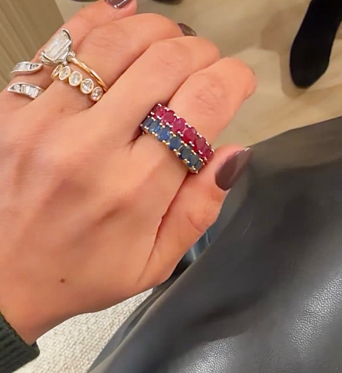 Ruby Eternity Band