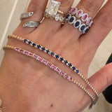 Ball Chain Sapphire Bracelet