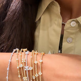 Bezel Heart Flexi Bangle
