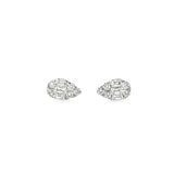 Cluster Pear Studs