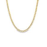 Buttercup Tennis Necklace YG 2.9ct