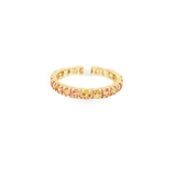 Yellow Sapphire Stacking Band