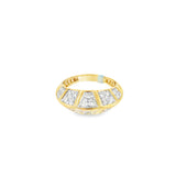 Diamond & Gold Deco Ring