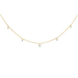 Floating Diamond Necklace
