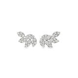 Leaf Cluster Studs- WG