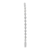 Pear Tennis Bracelet- WG