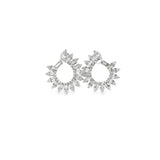 Spike Loop Earrings WG