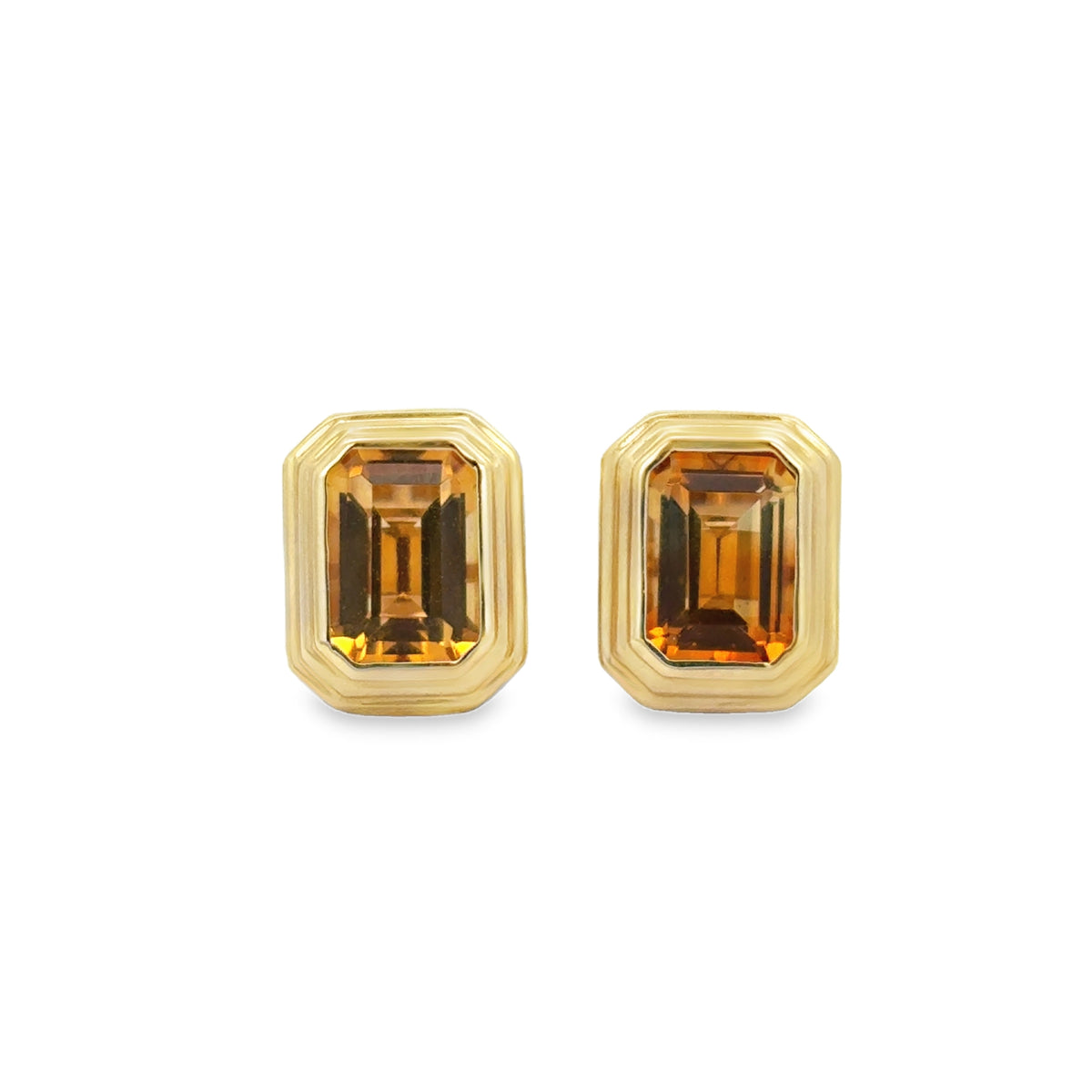 Citrine Studs