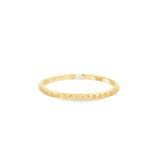 Thin Spike Gold Band