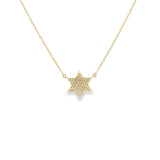 Pave Star Necklace