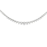 Graduated Tennis Necklace 6.65ct