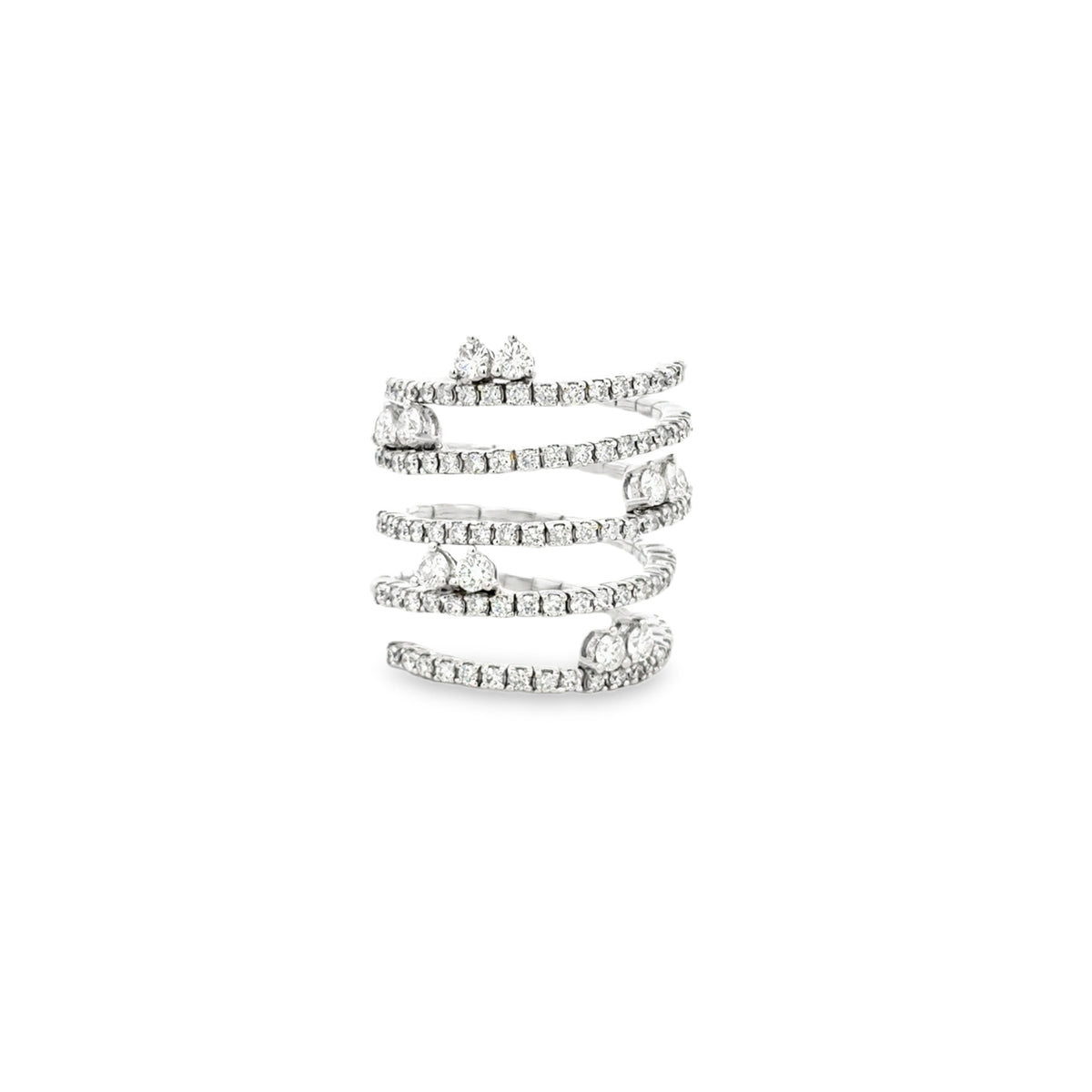Diamond Twist Ring