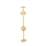 Gold Clover Bracelet