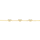 Butterfly Pave Baby Bracelet
