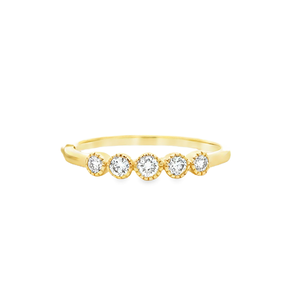 Bezel Diamond Ring