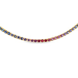 Purple/Pink Ombré Necklace