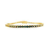 Yellow & Blue Ombré Bracelet