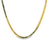 Yellow & Blue Ombré Necklace