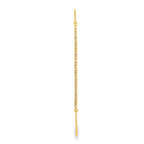 Thin Diamond Bar Bracelet