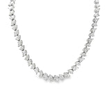 Pear & Marquise Tennis Necklace