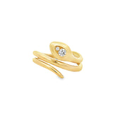 Snake Wrap Pinky Ring