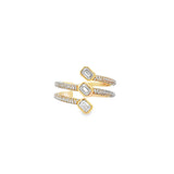 Baguette Wrap Ring