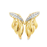 Gold & Diamond Statement Earrings