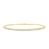 Flexi Gold Spike Bangle