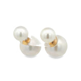 Front Back Pearl Earrings