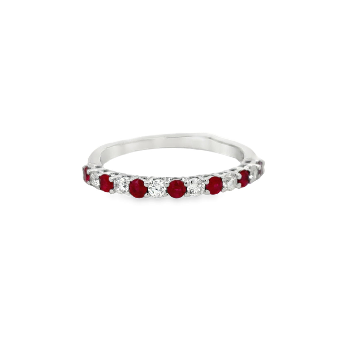 Ruby & Diamond Stacking Band