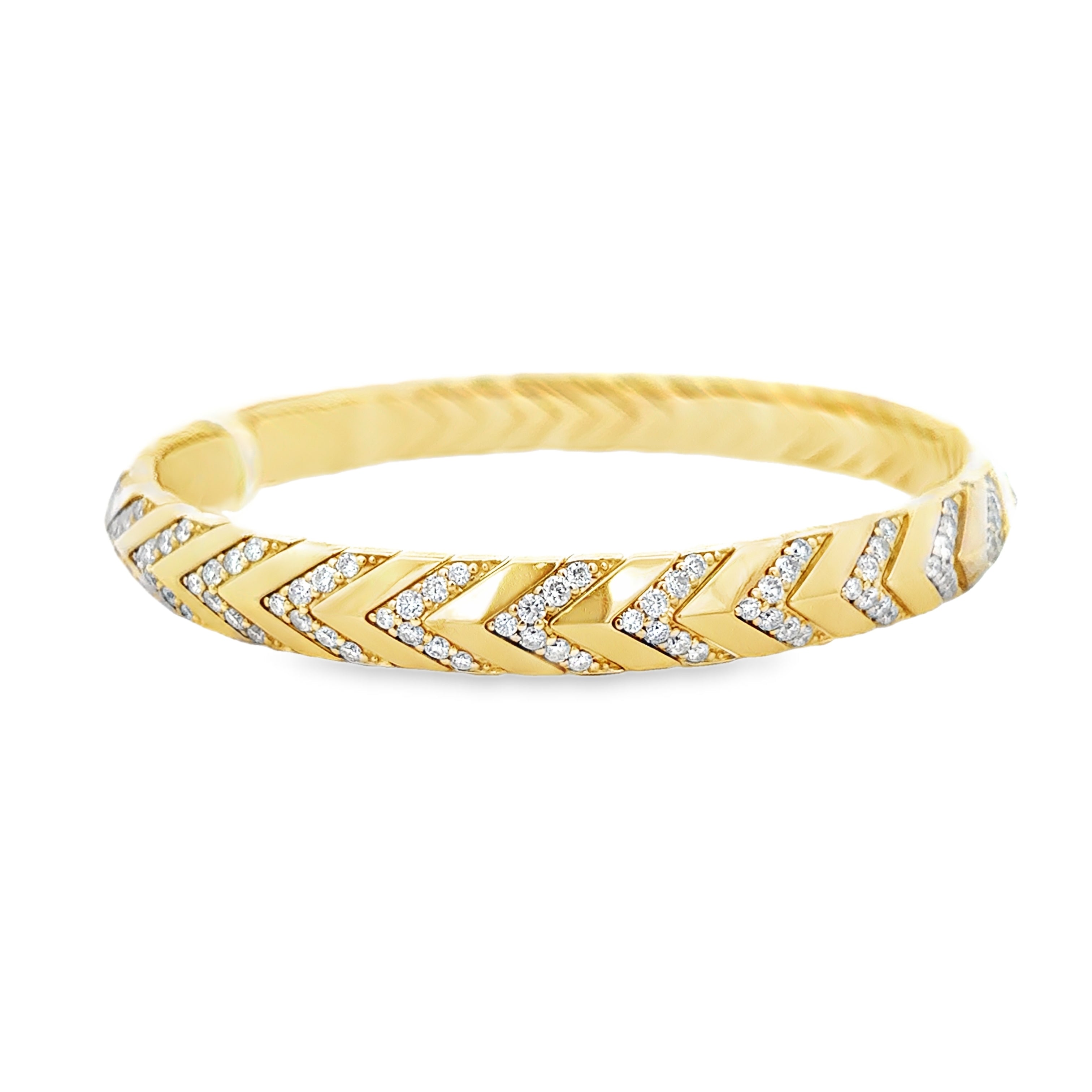 Chevron Bangle Chevron Stretch Bangle – PK Hart
