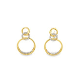 Round Link Earrings