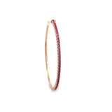 Flexi Pink Sapphire Bangle