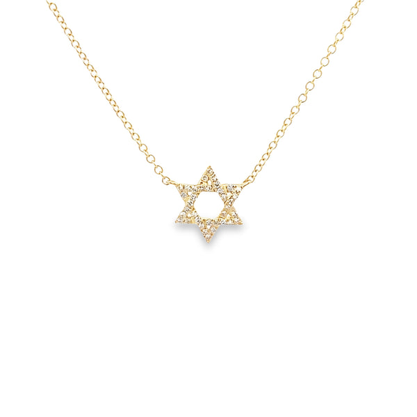 Star Of David Pave Necklace PK Hart Fine Jewelry