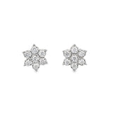 Small Flower Studs- WG