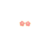 Baby Pink Flower Earrings