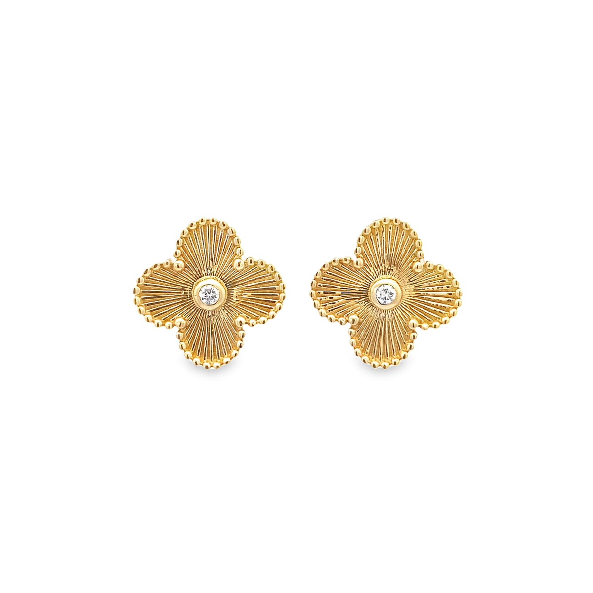 Large Clover Studs