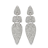 Diamond Deco Earrings