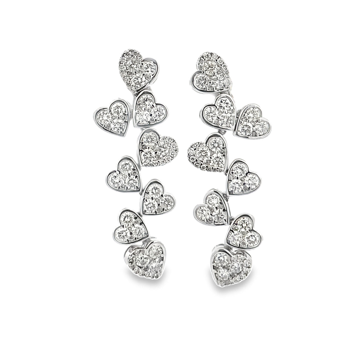 Hanging Hearts Earrings