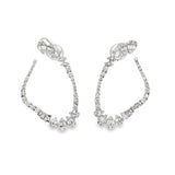 Open Statement Diamond Earrings