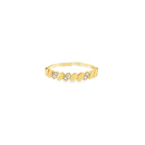 Gold Oval Stacking Ring