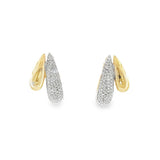 Gold & Diamond Huggies