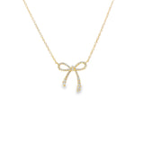 Dainty Bow Necklace